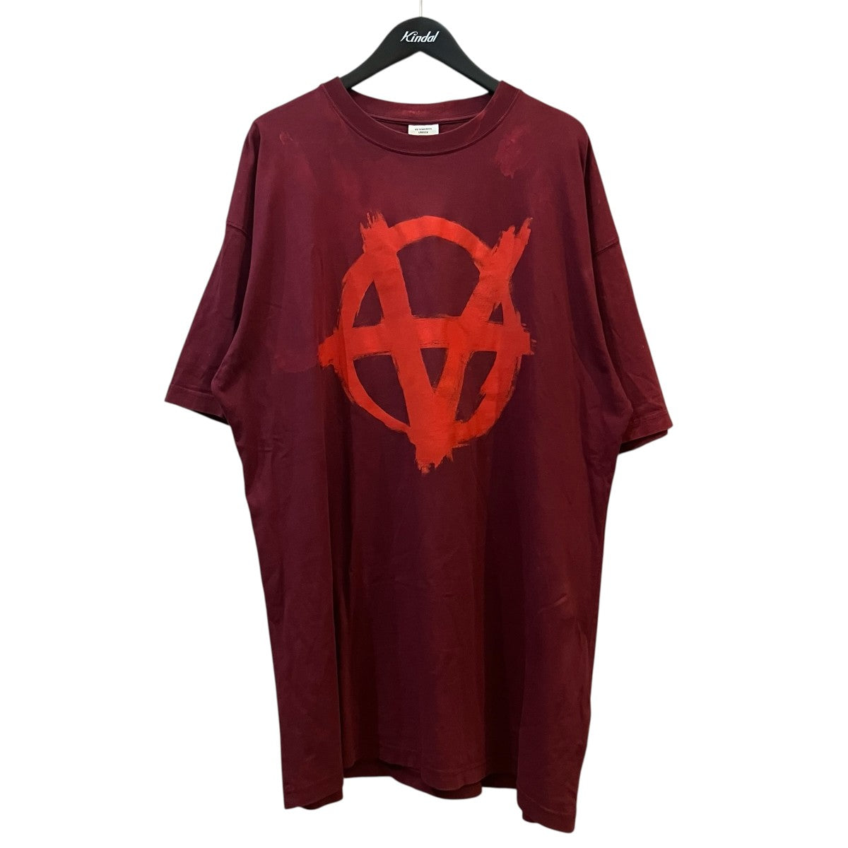 VETEMENTS アナーキーロゴTシャツUE51TR640R 古着・中古-1枚目のアイテム画像