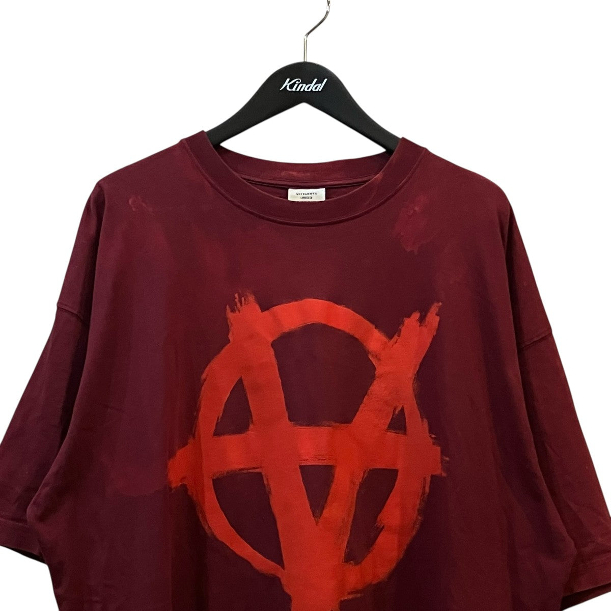 VETEMENTS アナーキーロゴTシャツUE51TR640R 古着・中古-3枚目のアイテム画像