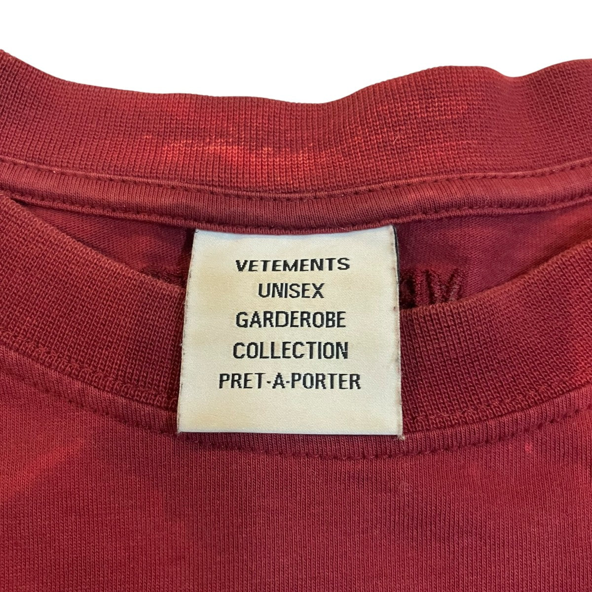 VETEMENTS アナーキーロゴTシャツUE51TR640R 古着・中古-5枚目のアイテム画像