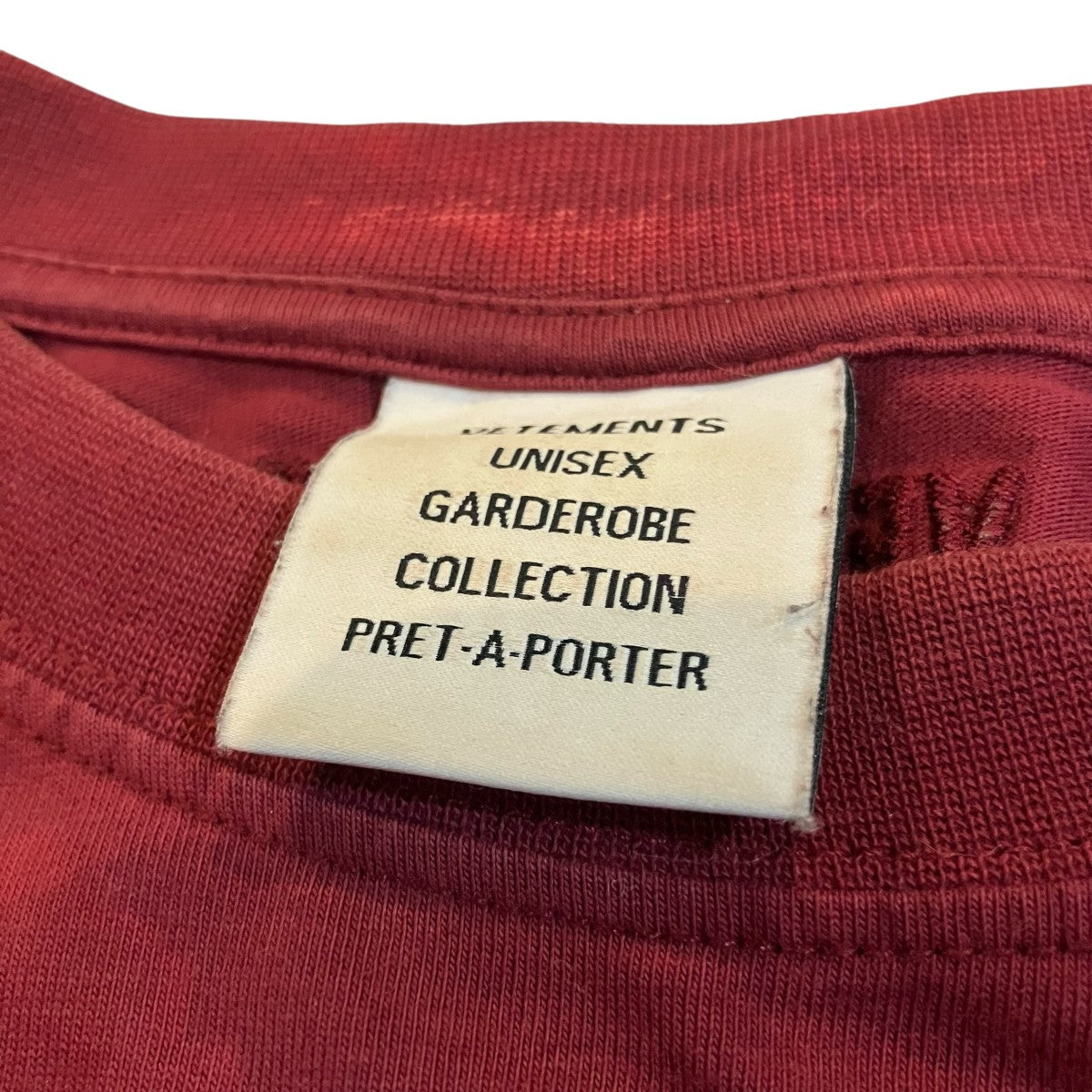 VETEMENTS アナーキーロゴTシャツUE51TR640R 古着・中古-7枚目のアイテム画像