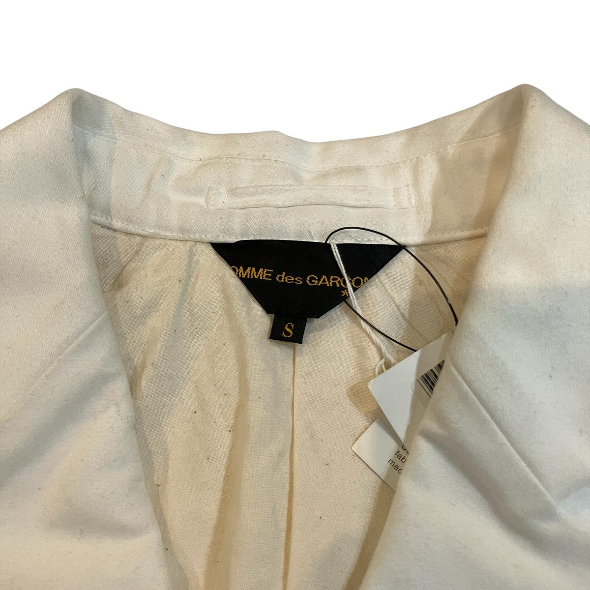 COMME des GARCONS 裁断ボレロ ジャケット 古着・中古-5枚目のアイテム画像