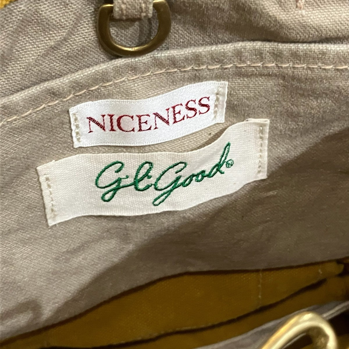 M．LESH NN Aged Effect Shoulder Tote Bag - Mini