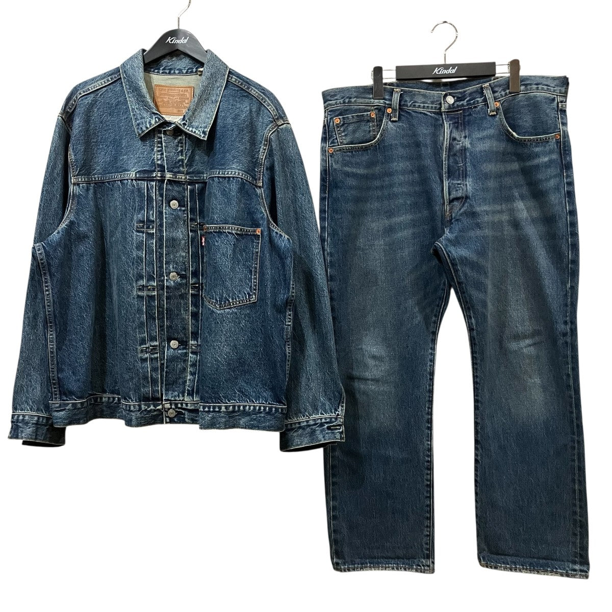 LEVI’S×JOURNAL STANDARD デニムセットアップ 古着・中古-1枚目のアイテム画像