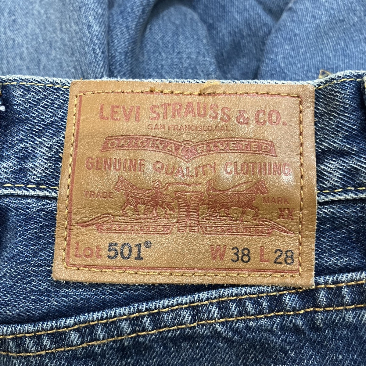 LEVI’S×JOURNAL STANDARD デニムセットアップ 古着・中古-9枚目のアイテム画像