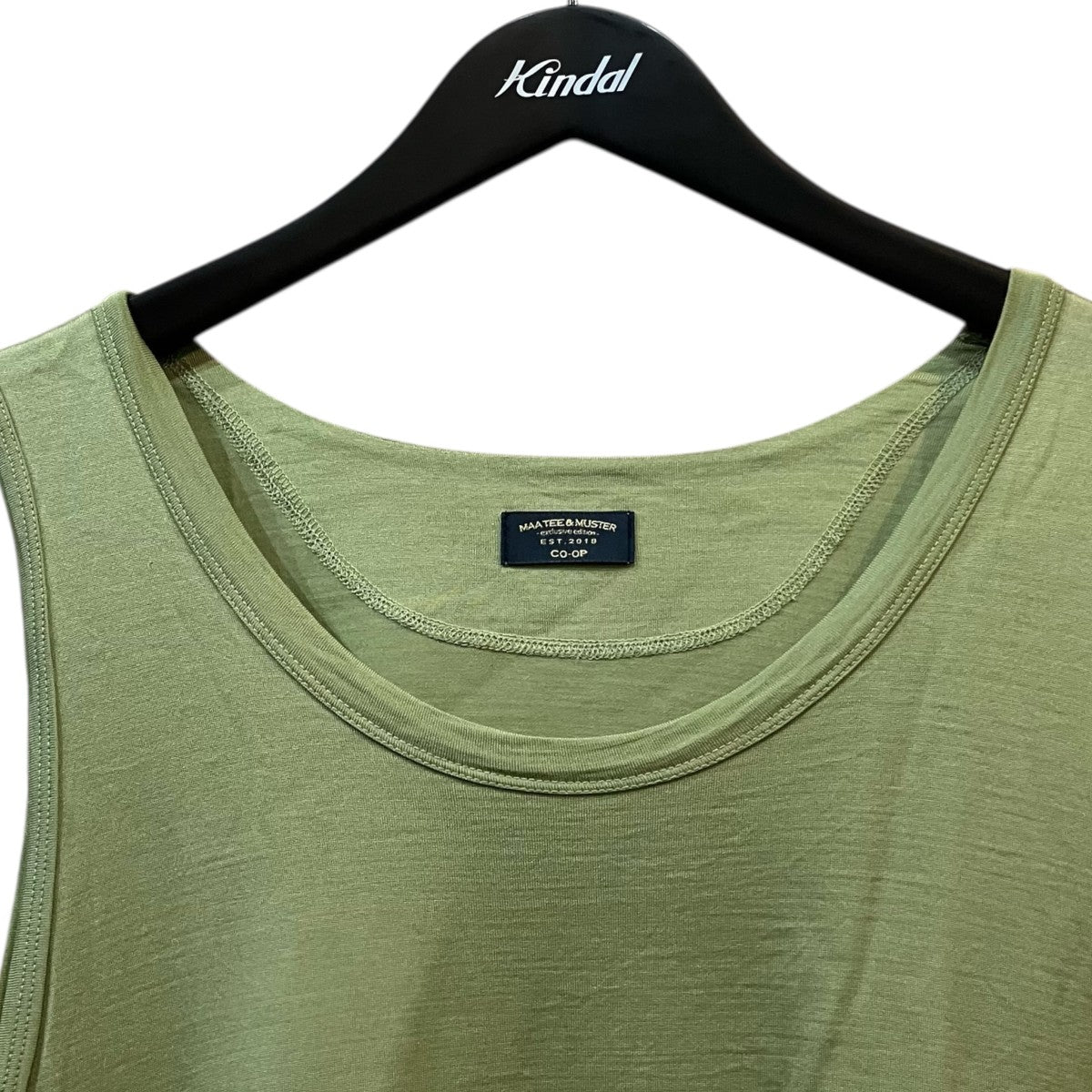 MAATEE＆SONS Ex． WASHABLE SILK TENJIKU TANK TOP 古着・中古-3枚目のアイテム画像