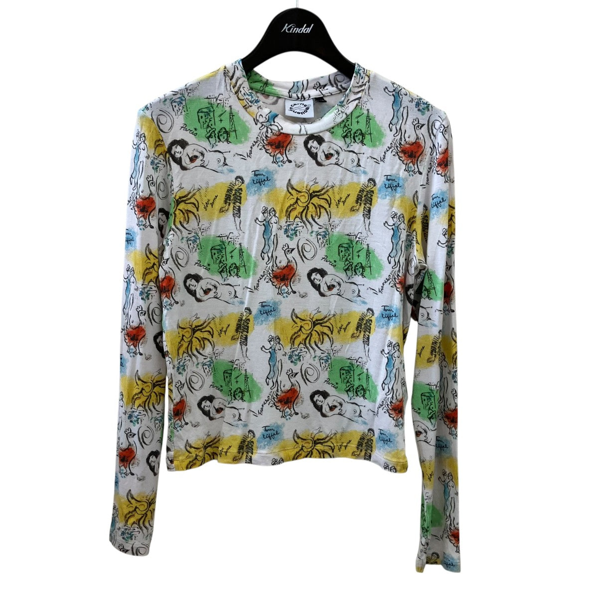 Carne Bollente 総柄ロングスリーブTシャツCL2313023 古着・中古-1枚目のアイテム画像