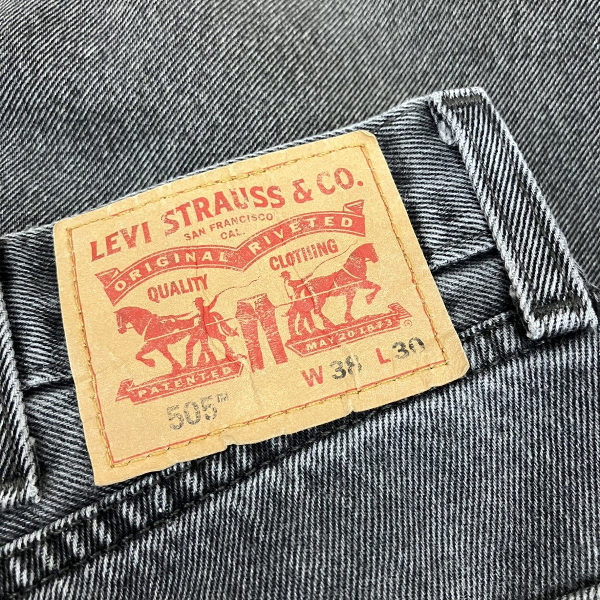 LEVI’S 505デニムパンツ 古着・中古-5枚目のアイテム画像