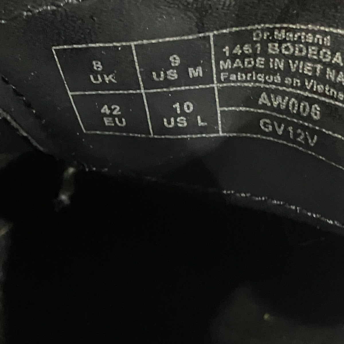Dr．Martens レザーシューズ 古着・中古-7枚目のアイテム画像