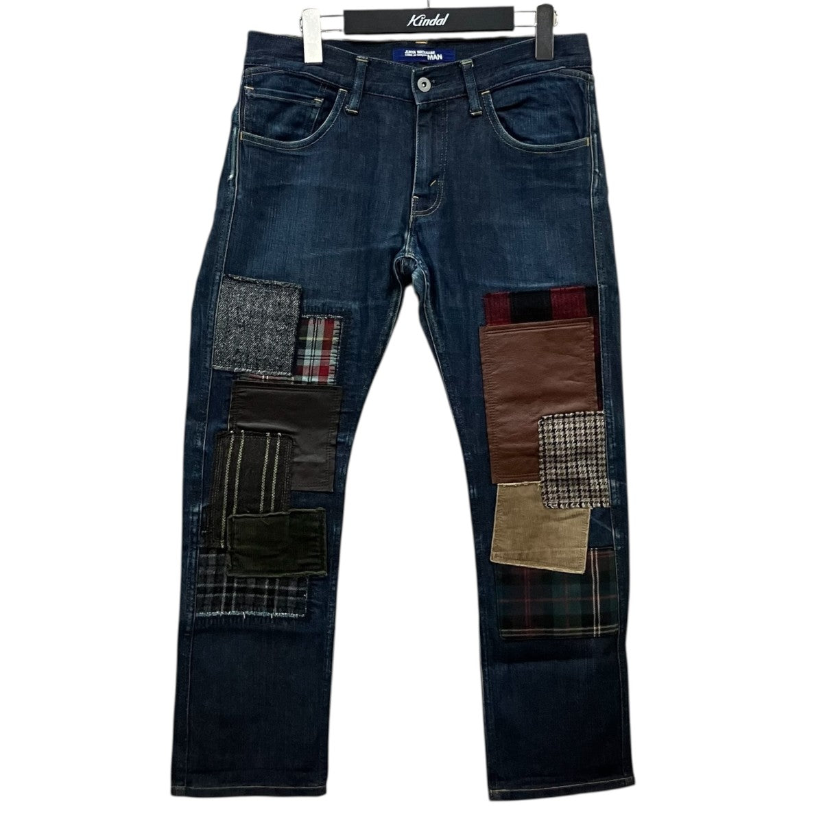 CDG JUNYA WATANABE MAN チェックウールパンツ 古着・中古-1枚目のアイテム画像