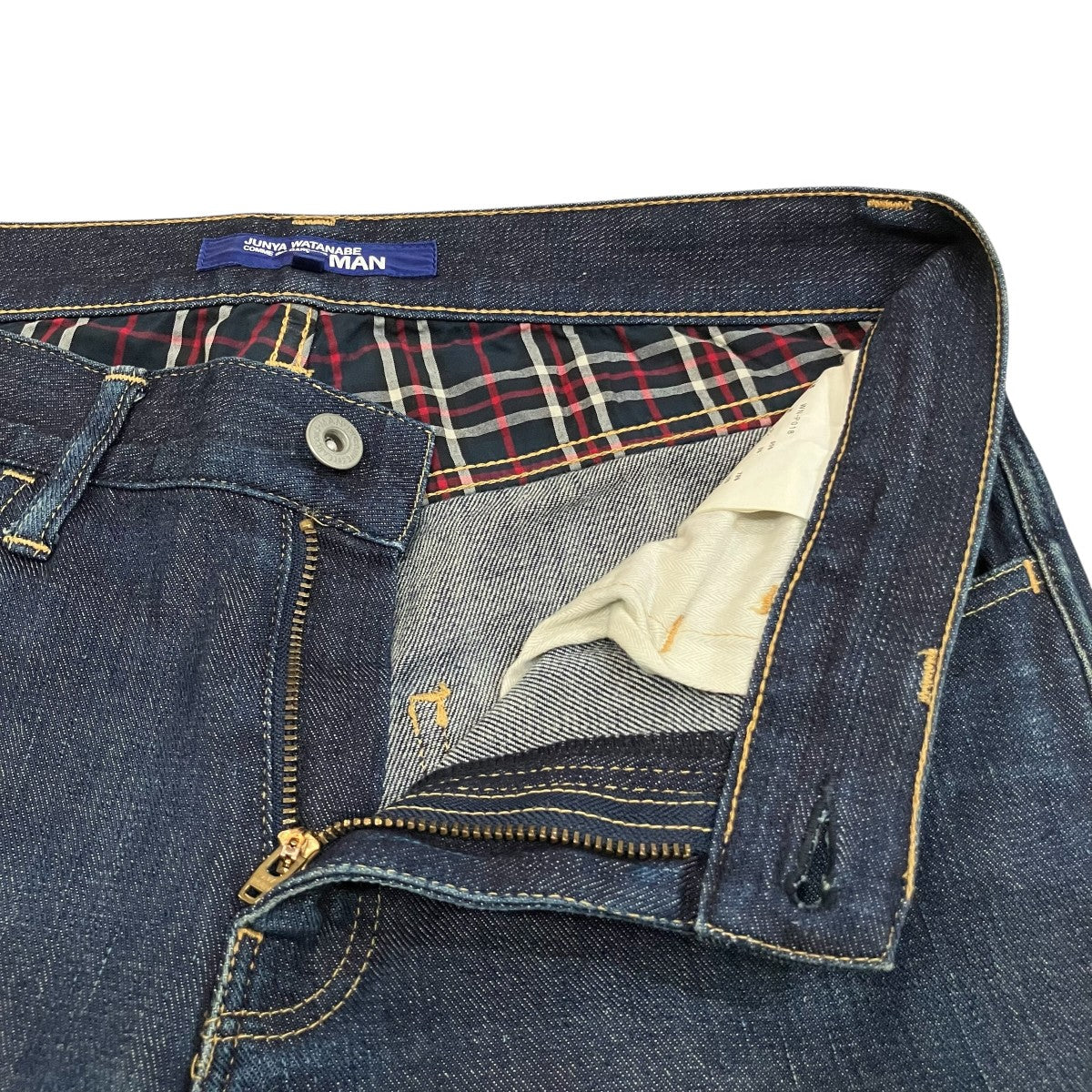 CDG JUNYA WATANABE MAN チェックウールパンツ 古着・中古-4枚目のアイテム画像