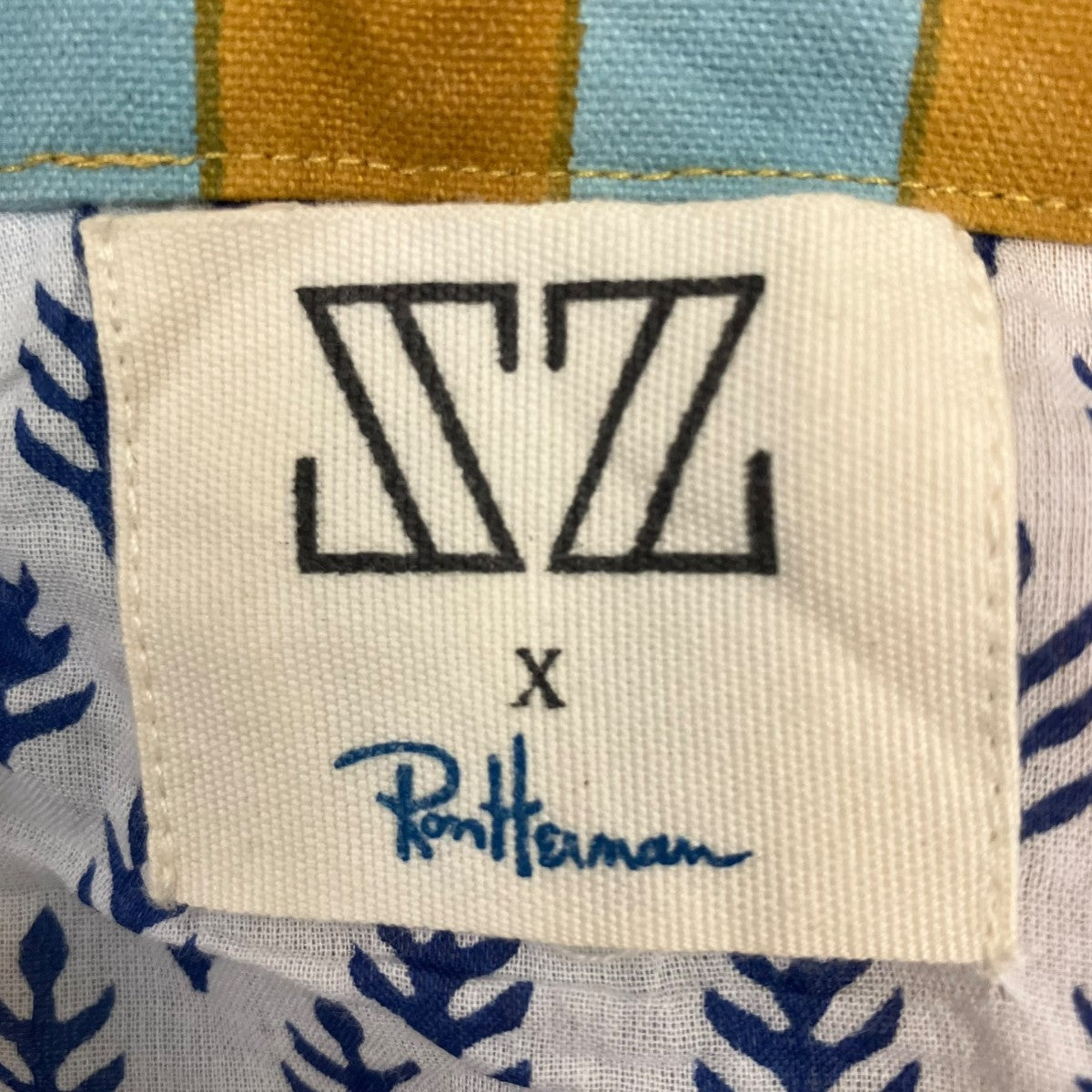 Ron Herman×SZ Blockprints リバーシブルトートバッグ 古着・中古-8枚目のアイテム画像