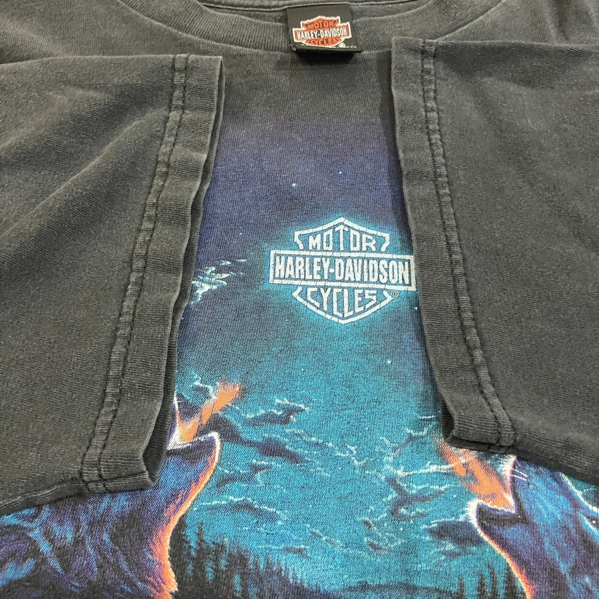 HARLEY-DAVIDSON プリントTシャツ 古着・中古-4枚目のアイテム画像