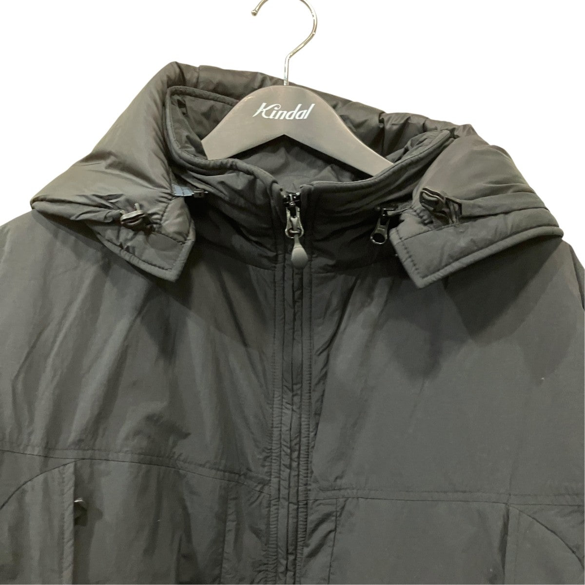 WILD THINGS×CMF OUTDOOR GARMENT Type1 W”Nylon Taffeta” 中綿フーデッドジャケット 古着・中古-3枚目のアイテム画像