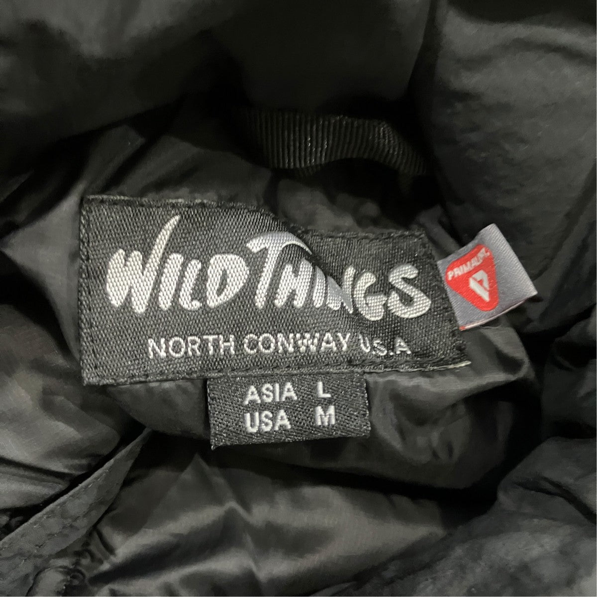 WILD THINGS×CMF OUTDOOR GARMENT Type1 W”Nylon Taffeta” 中綿フーデッドジャケット 古着・中古-4枚目のアイテム画像