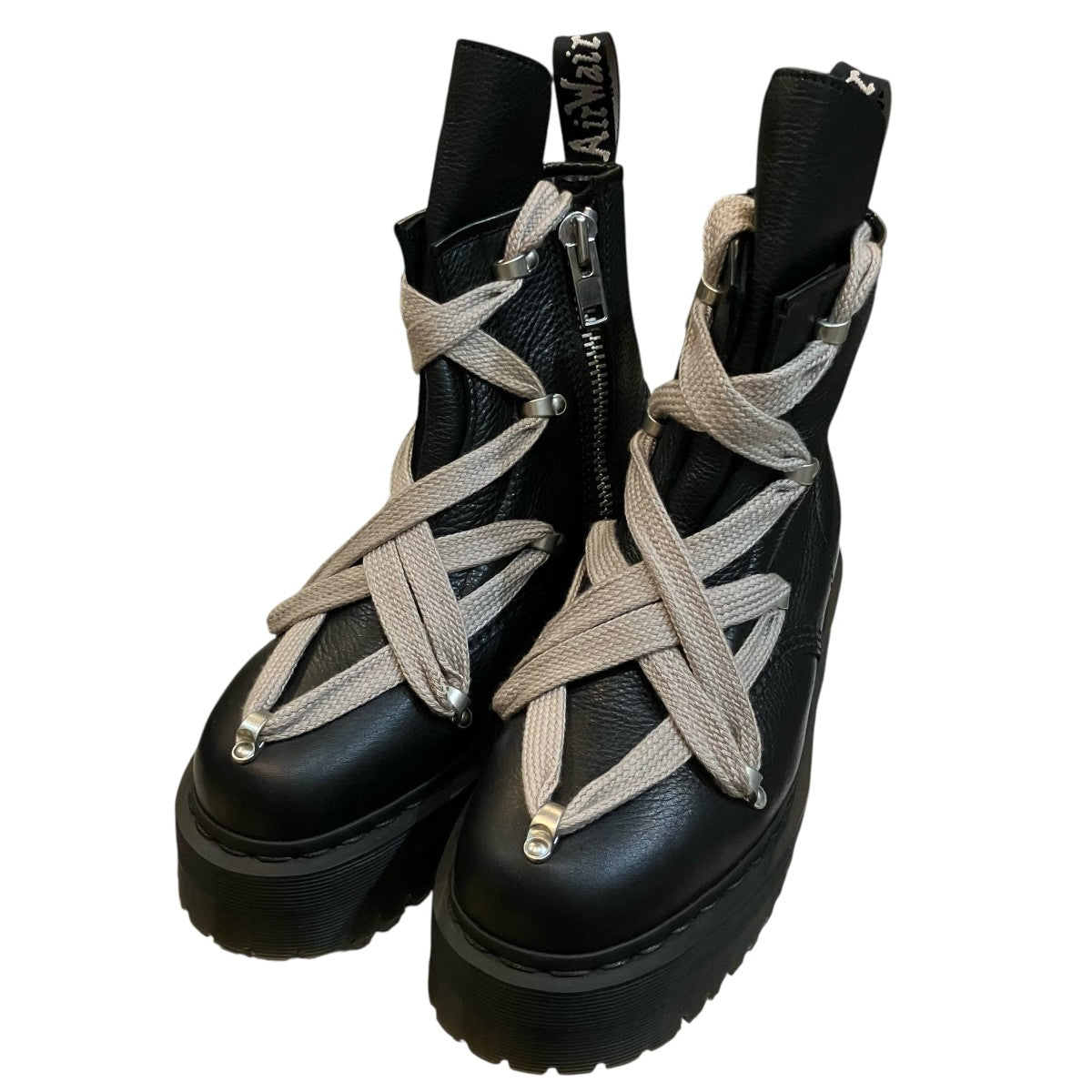 RICK OWENS×Dr．Martens 「1460 QUAD PENT 8 HOLE BOOT」ペント8ホールブーツ27977001 古着・中古-1枚目のアイテム画像