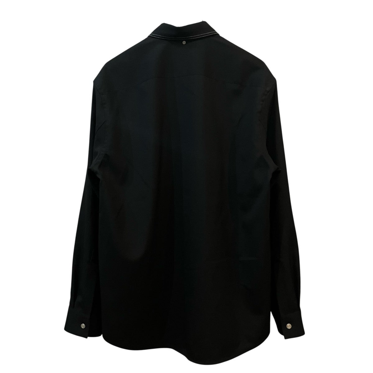 OAMC 「Ray Shirt Wool Raisin」ウールギャバジンシャツ22A28OAU48 古着・中古-2枚目のアイテム画像