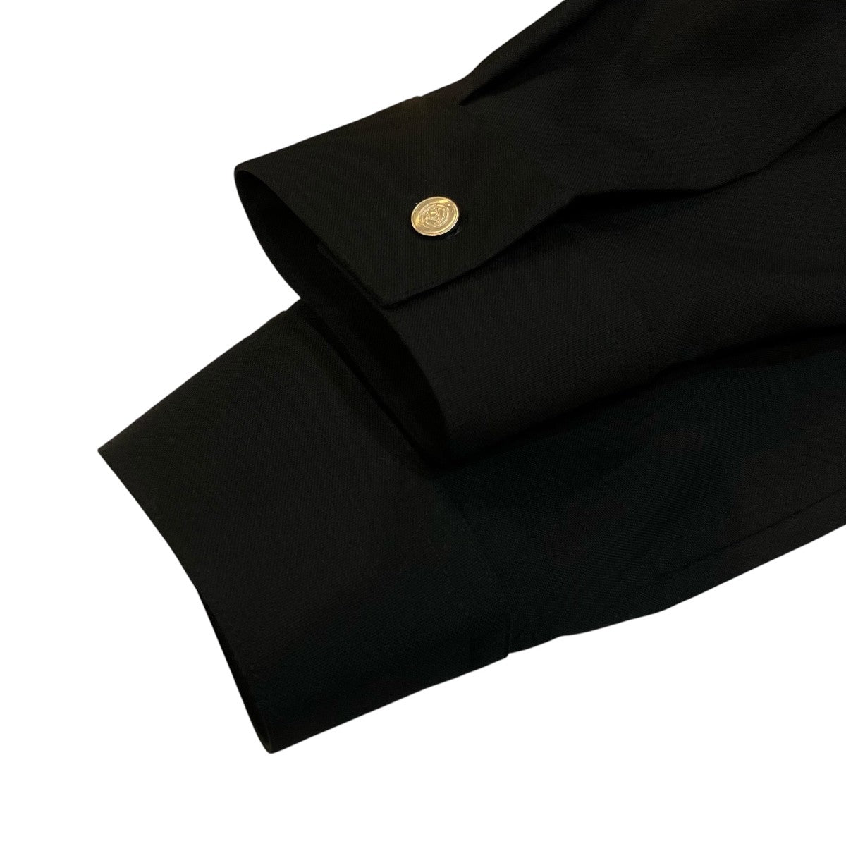 OAMC 「Ray Shirt Wool Raisin」ウールギャバジンシャツ22A28OAU48 古着・中古-4枚目のアイテム画像