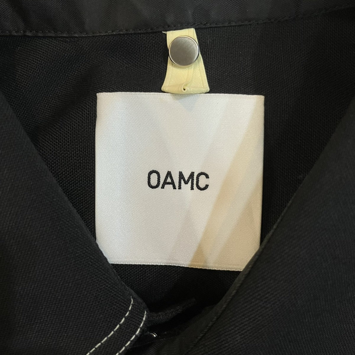 OAMC 「Ray Shirt Wool Raisin」ウールギャバジンシャツ22A28OAU48 古着・中古-5枚目のアイテム画像