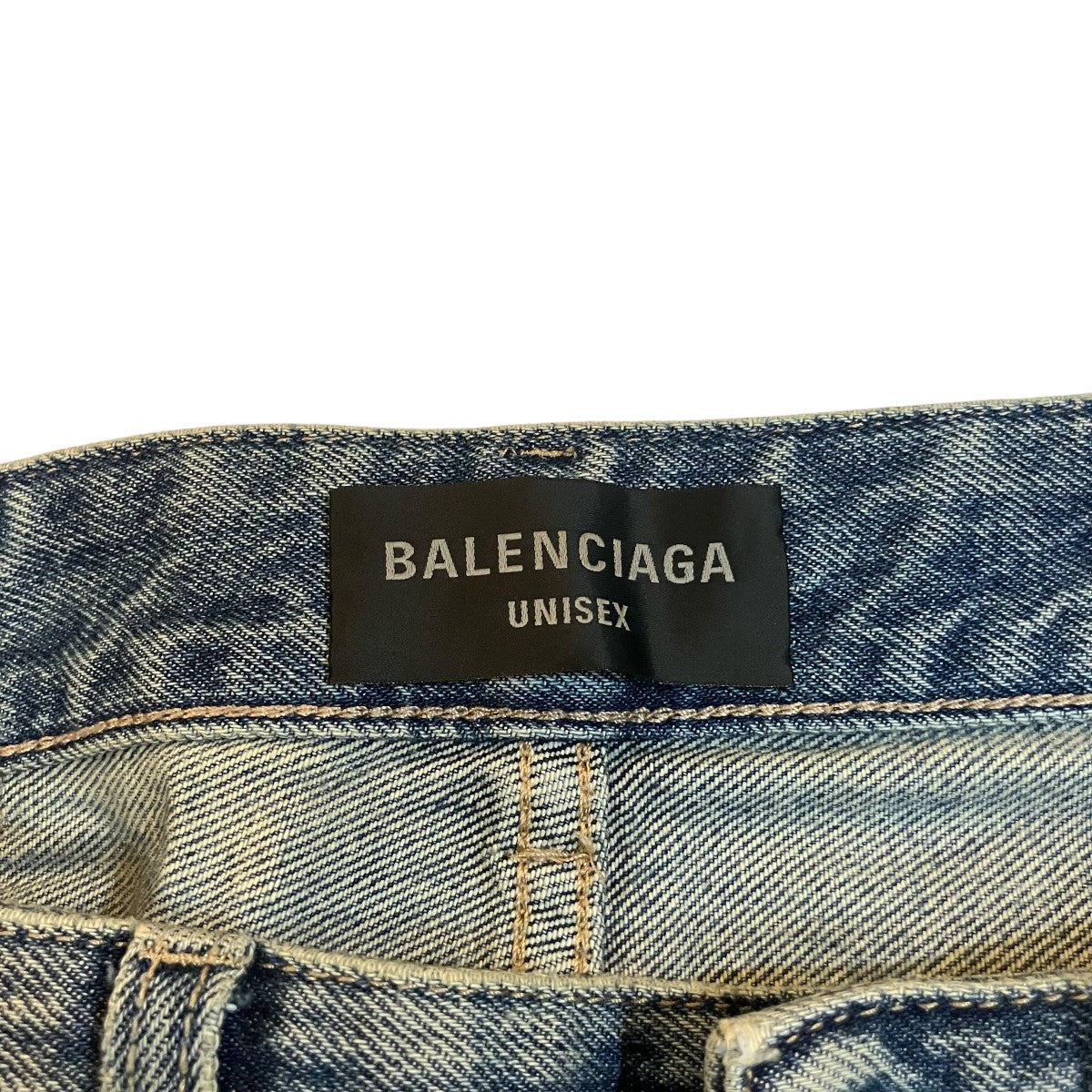 BALENCIAGA 「Low Crotch Jeans」デニムパンツ706652 古着・中古-5枚目のアイテム画像