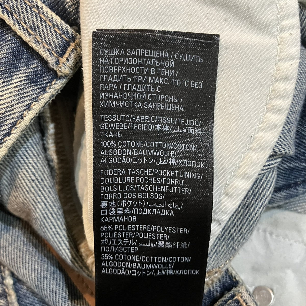 BALENCIAGA 「Low Crotch Jeans」デニムパンツ706652 古着・中古-7枚目のアイテム画像