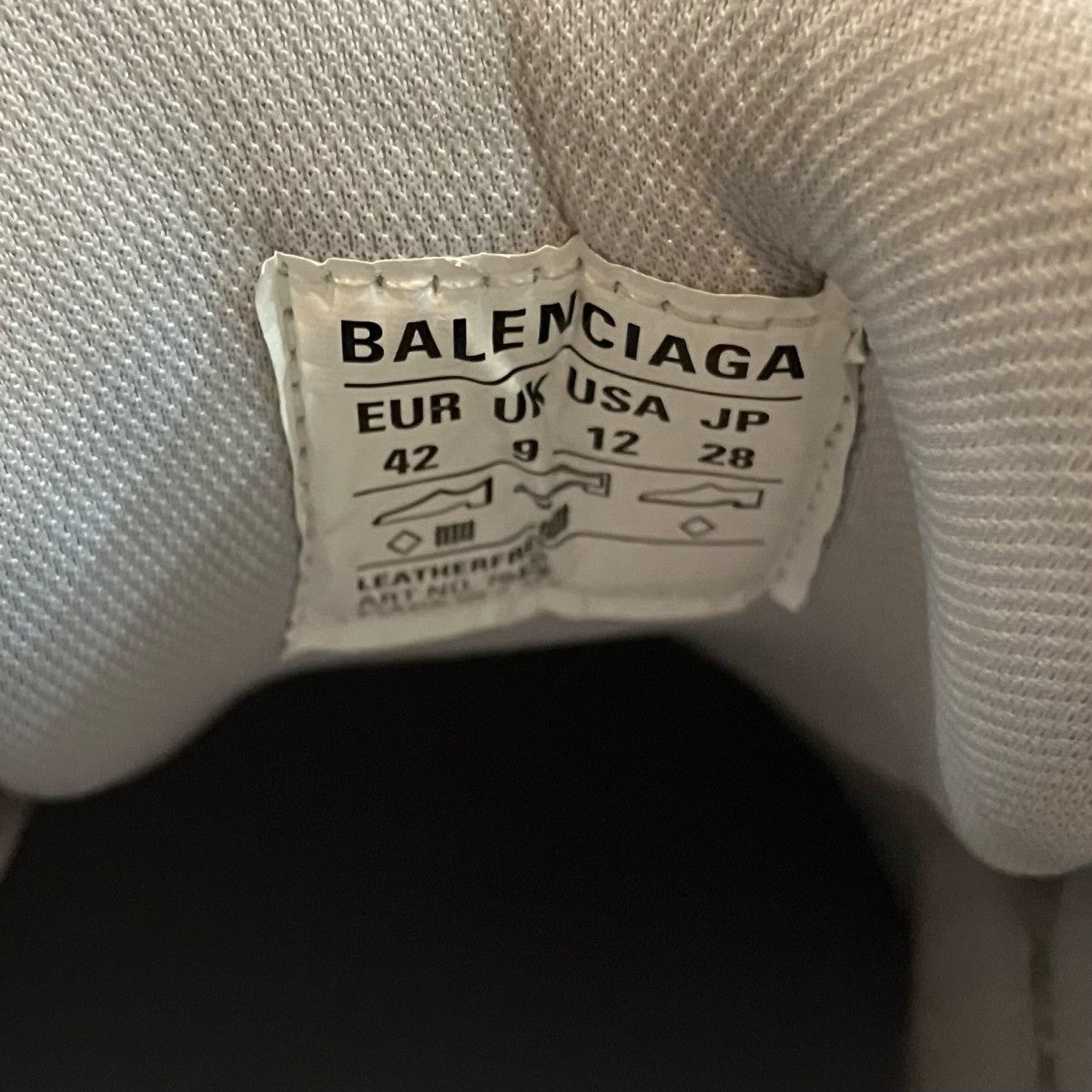 BALENCIAGA 「CARGO」カーゴ スニーカー784339 古着・中古-8枚目のアイテム画像