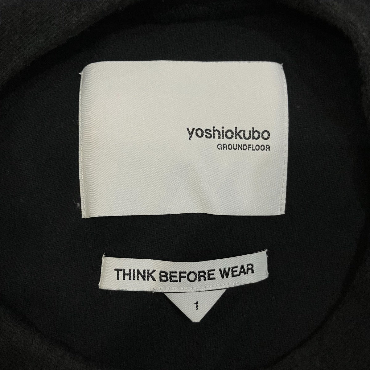 yoshio kubo 切り替えしデザインの半袖TシャツYKF23105 古着・中古-5枚目のアイテム画像