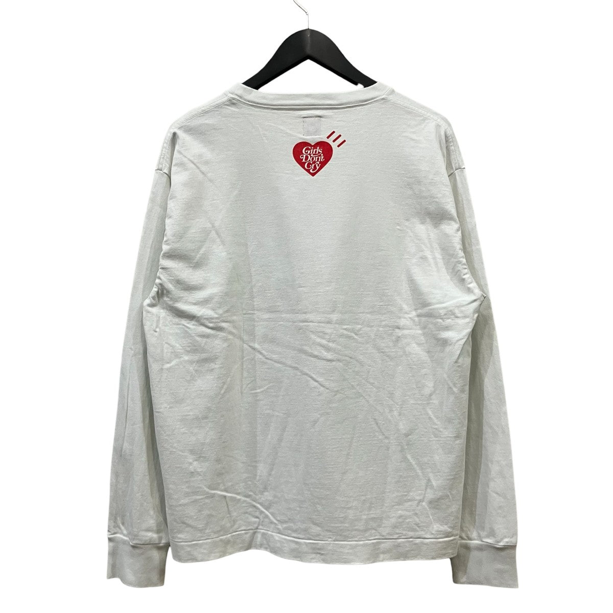 HUMAN MADE×GIRLS DON'T CRY 長袖Tシャツ ホワイト サイズ M｜【公式