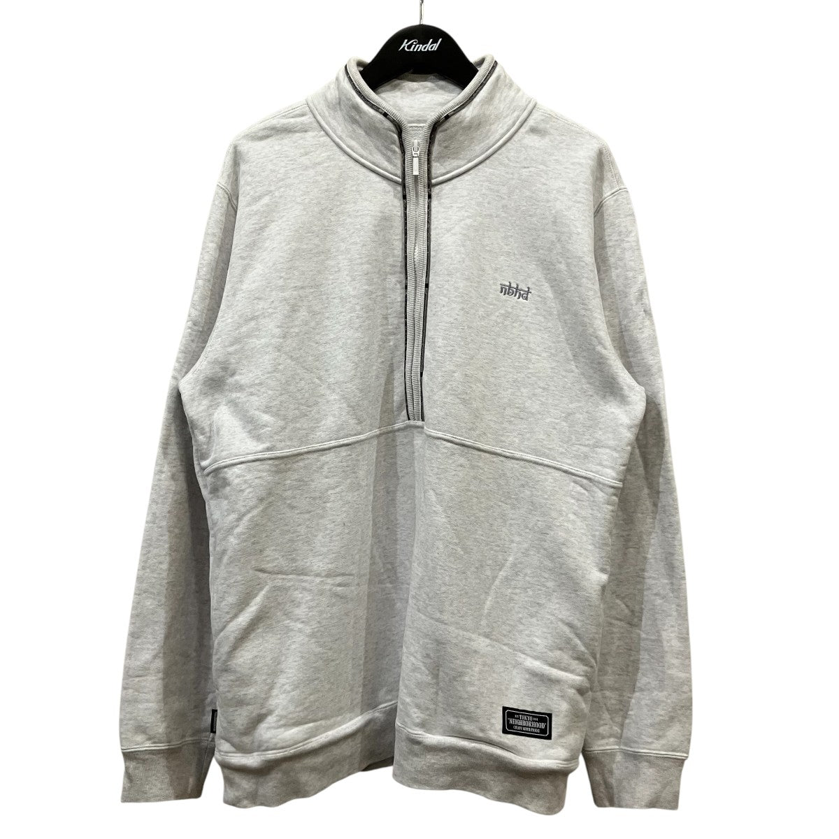 ハーフジップスウェット201FPNH-CSM03