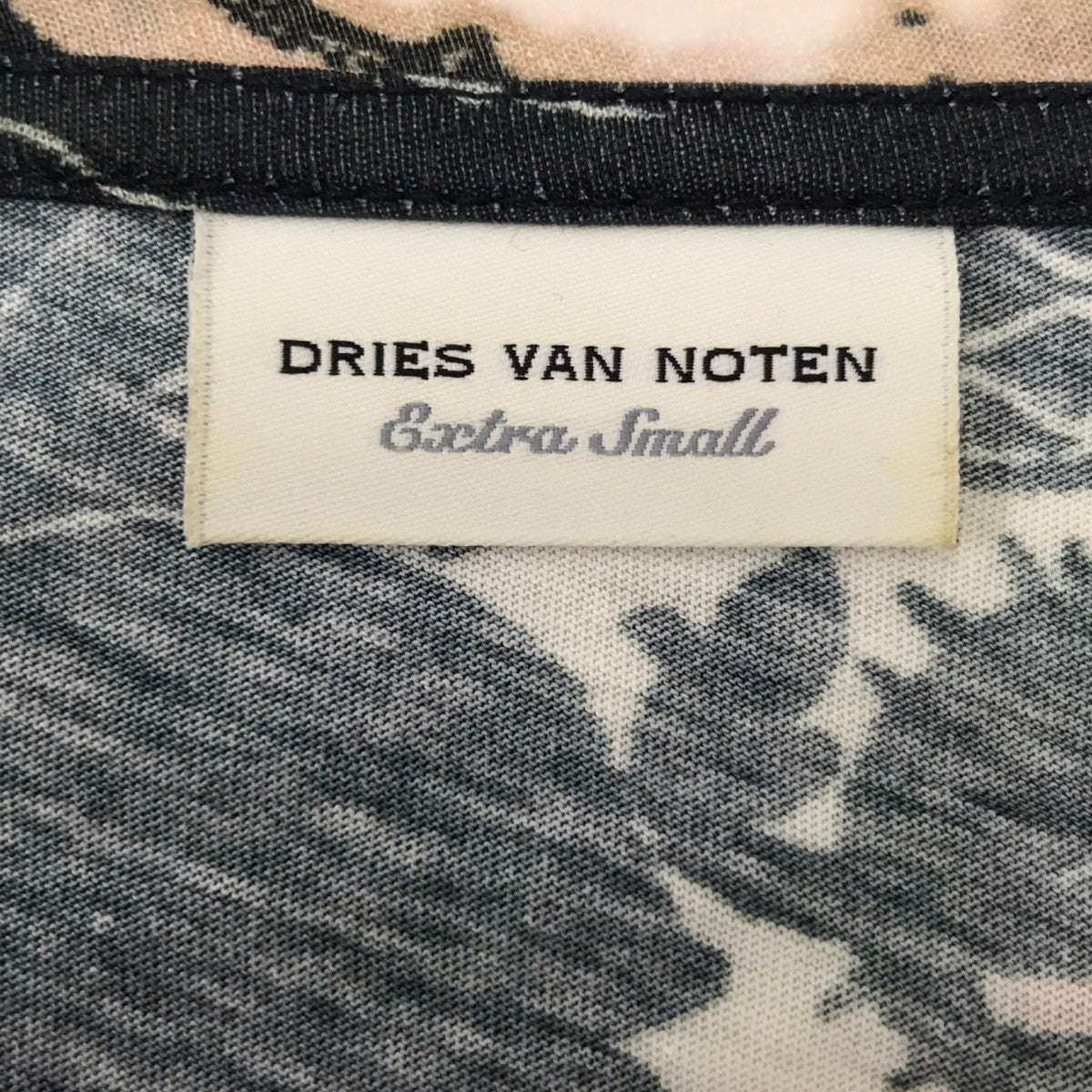 DRIES VAN NOTEN フラワー柄Tシャツ 古着・中古-5枚目のアイテム画像