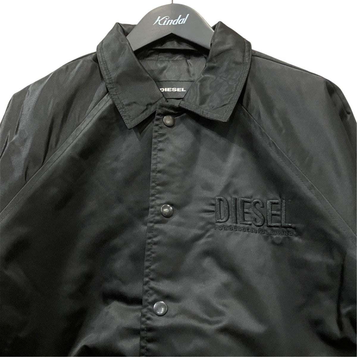 DIESEL ナイロンコーチジャケット 古着・中古-3枚目のアイテム画像