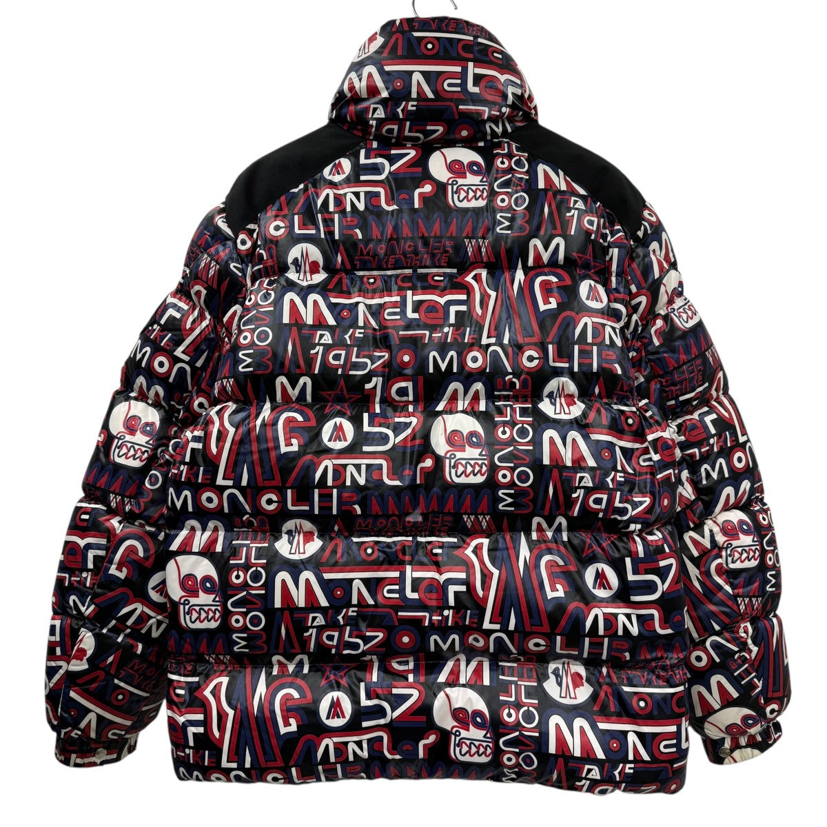 MONCLER MARE GIUBBOTTOマーレ総柄ダウンジャケットE20914137685 539QF 古着・中古-2枚目のアイテム画像
