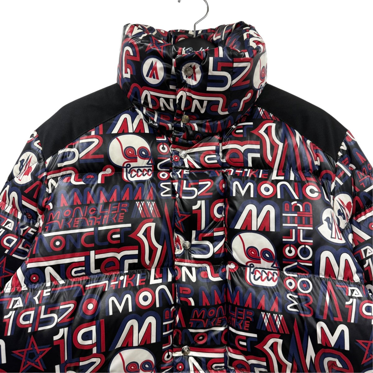 MONCLER MARE GIUBBOTTOマーレ総柄ダウンジャケットE20914137685 539QF 古着・中古-3枚目のアイテム画像