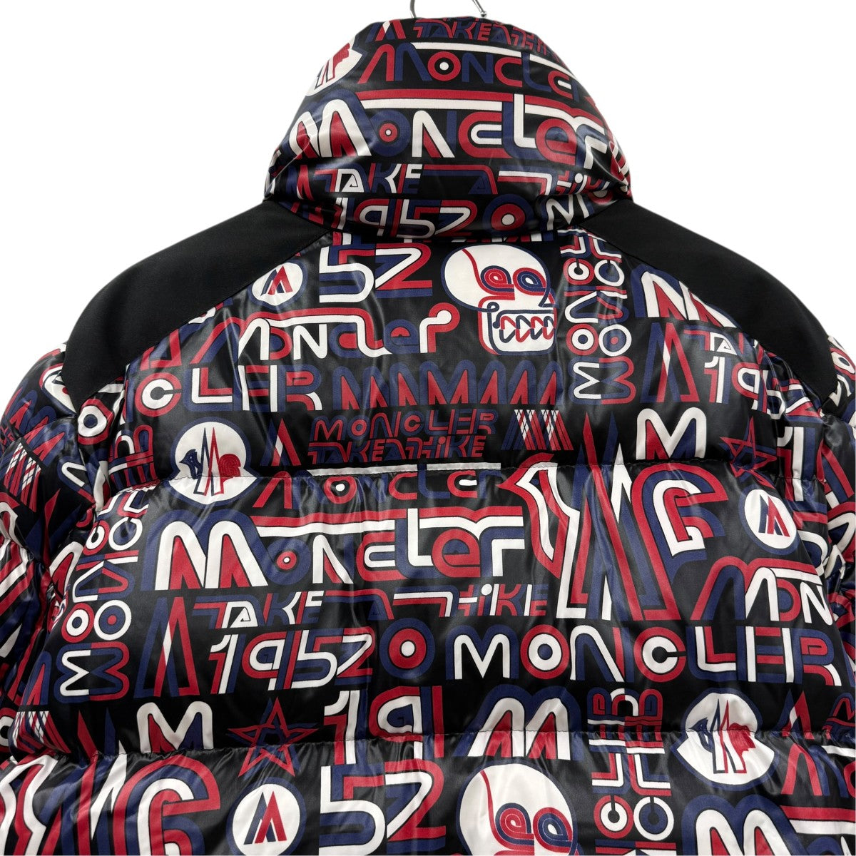 MONCLER MARE GIUBBOTTOマーレ総柄ダウンジャケットE20914137685 539QF 古着・中古-4枚目のアイテム画像