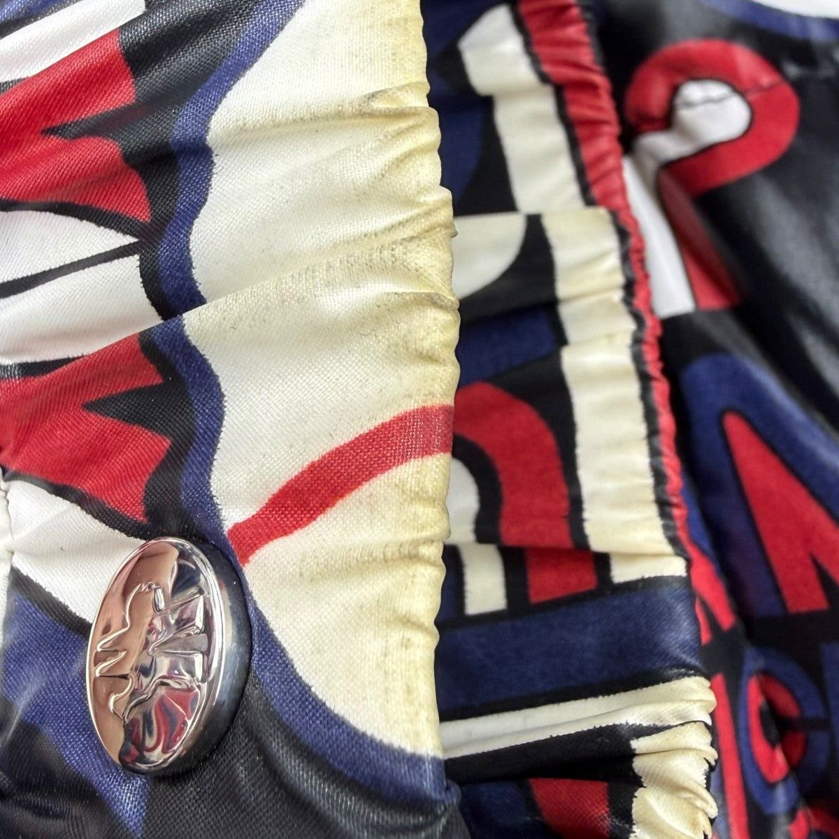 MONCLER MARE GIUBBOTTOマーレ総柄ダウンジャケットE20914137685 539QF 古着・中古-6枚目のアイテム画像