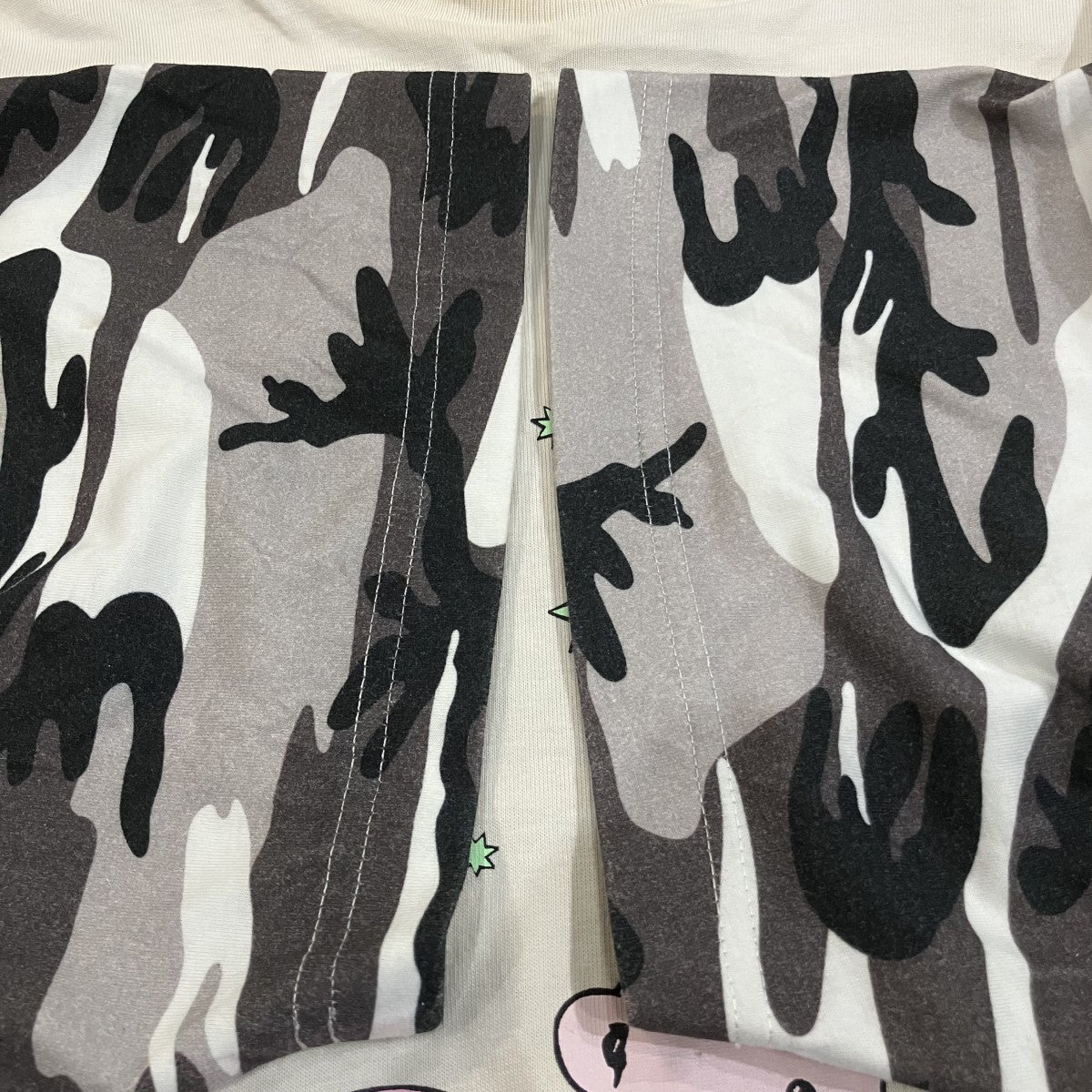 ベアプリントドッキングTシャツ641584