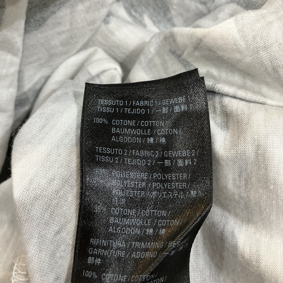 ベアプリントドッキングTシャツ641584