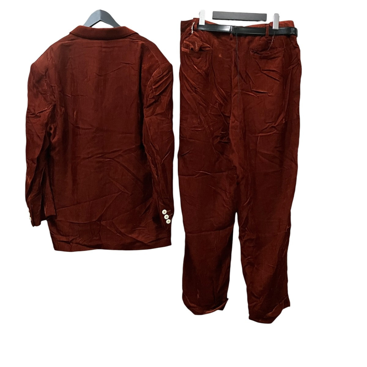 MAGLIANO ダメージ加工コーデュロイセットアップ 古着・中古-2枚目のアイテム画像