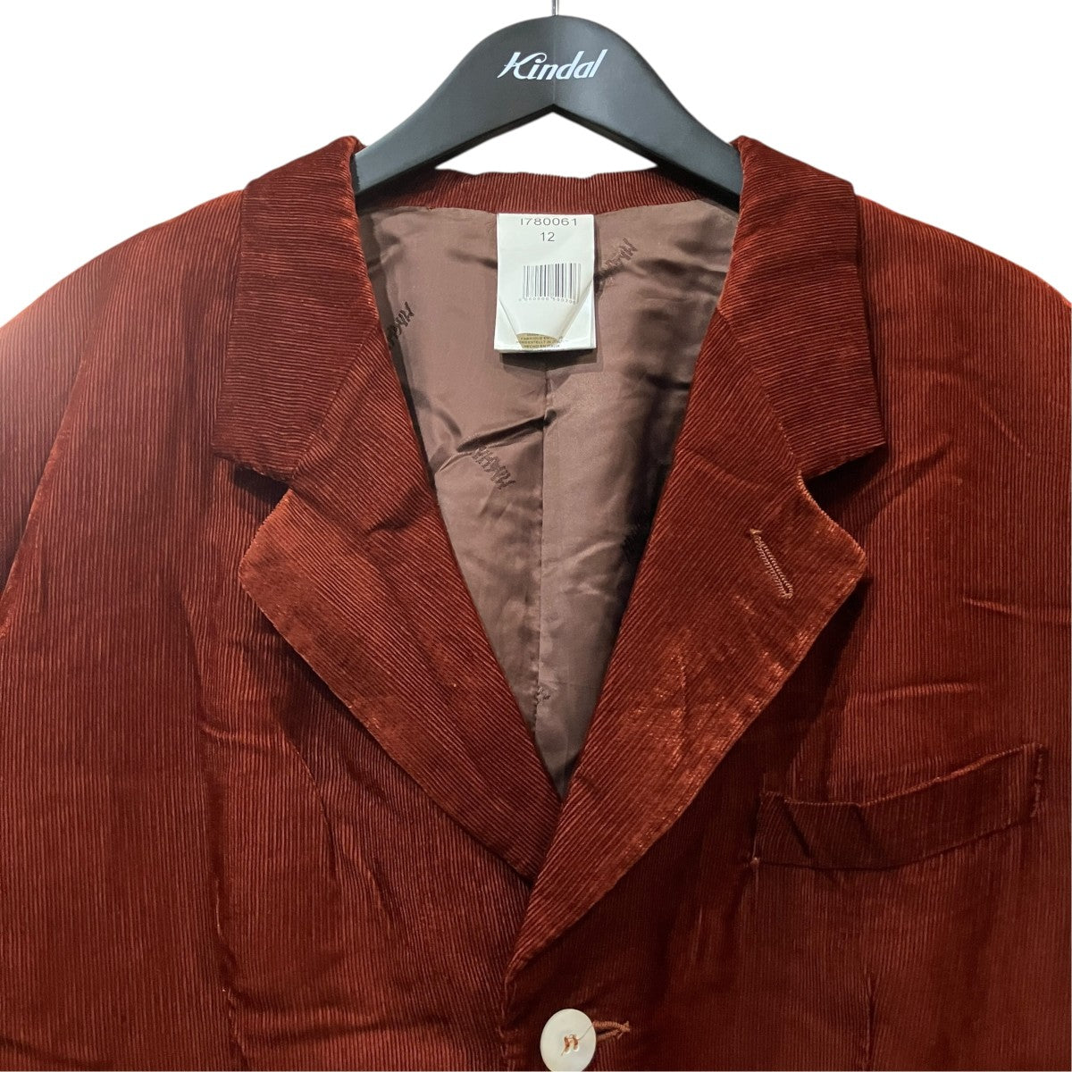 MAGLIANO ダメージ加工コーデュロイセットアップ 古着・中古-3枚目のアイテム画像