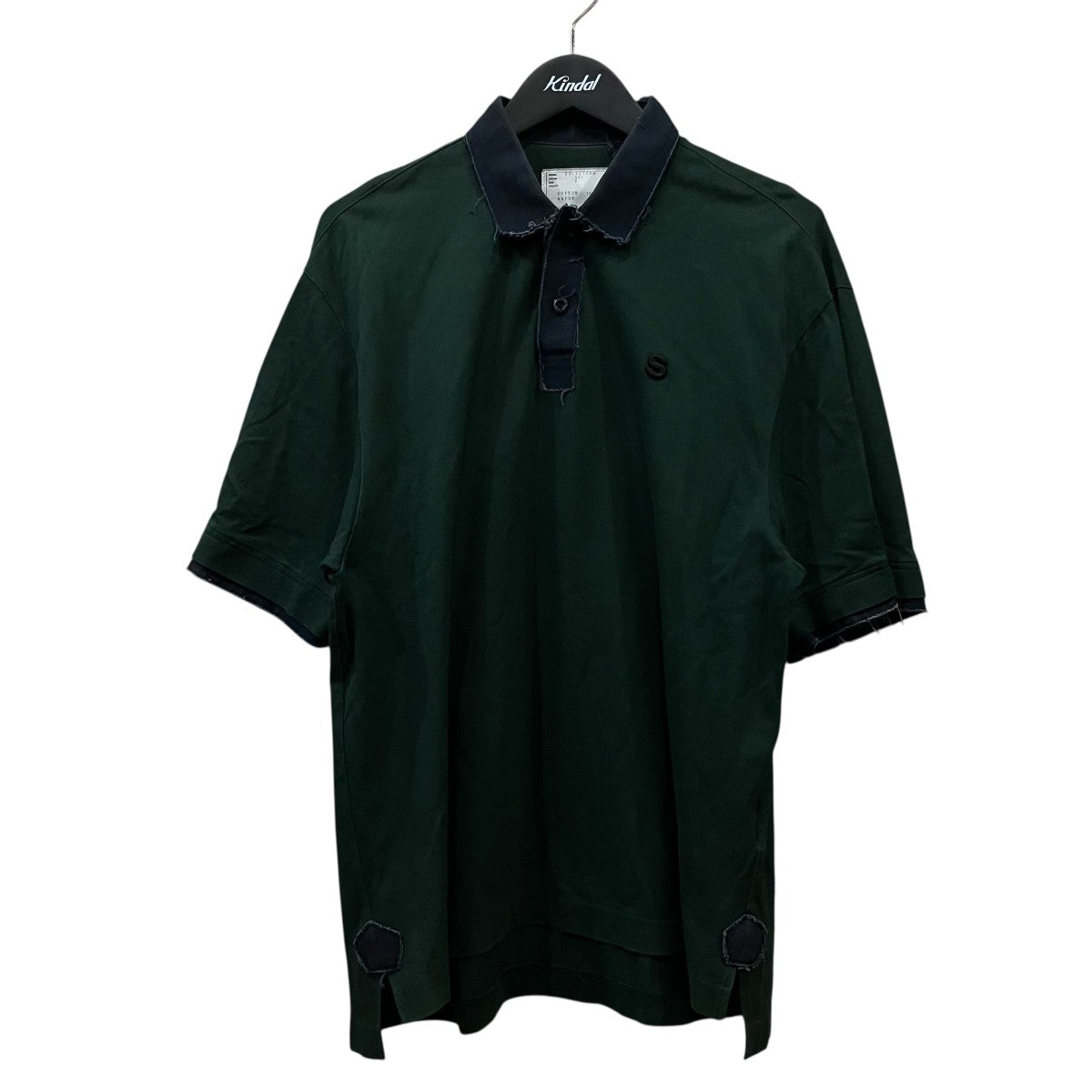 sacai 「pique polo Shirt」ポロシャツ22 02738M 古着・中古-1枚目のアイテム画像