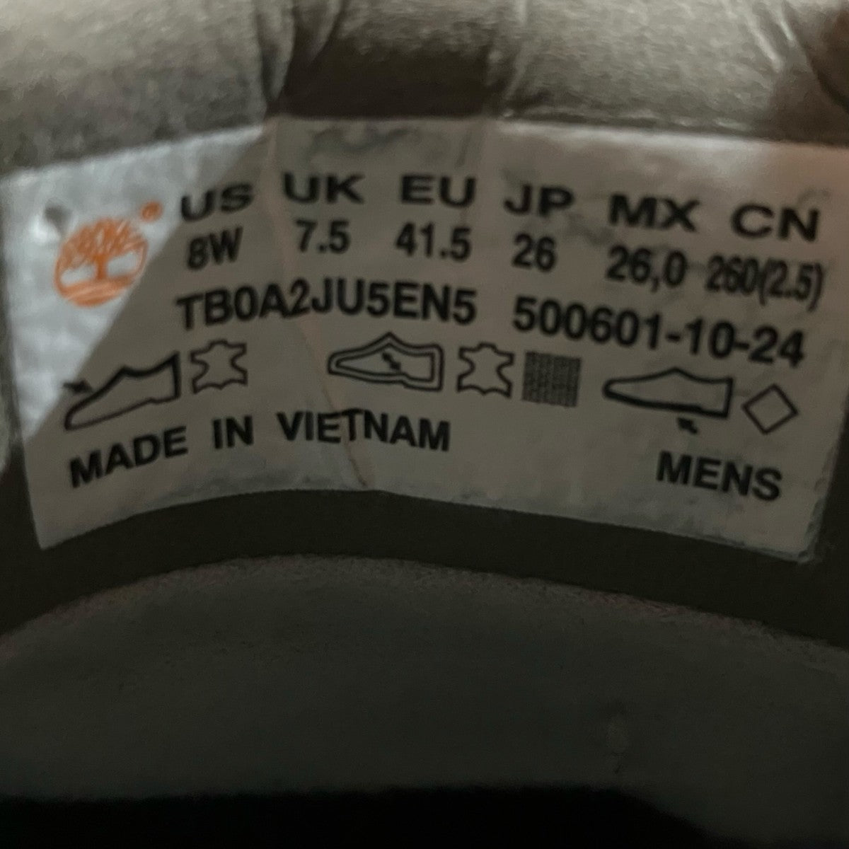 Timberland 「Heritage GORE TEX Moc Toe Mid Taupe」ヘリテージ スニーカーTB0A2JU5EN5 古着・中古-8枚目のアイテム画像