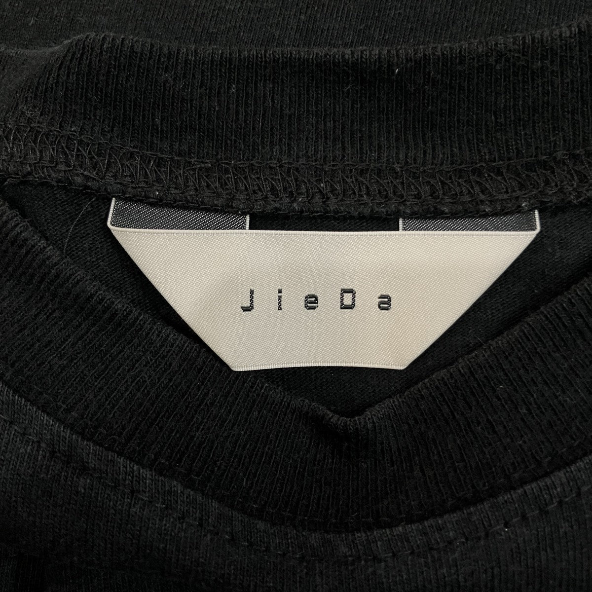 袖花柄モチーフ刺繍ロングスリーブTシャツjie-19s-ct07