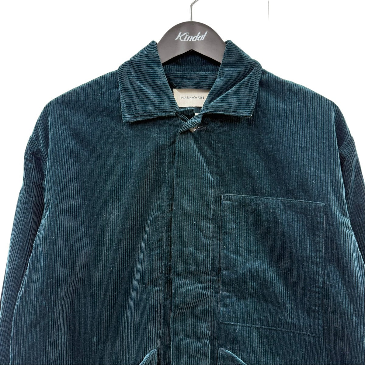 SHORT COVERALL ORGANIC COTTON CORDUROYコーデュロイジャケットA20C-06BL01C
