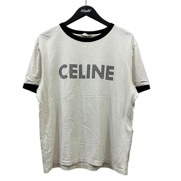 CELINE ロゴプリント 半袖Tシャツ 新品 CELINE(セリーヌ) ロゴプリント半袖Tシャツ2X49I671Q 2X49I671Q