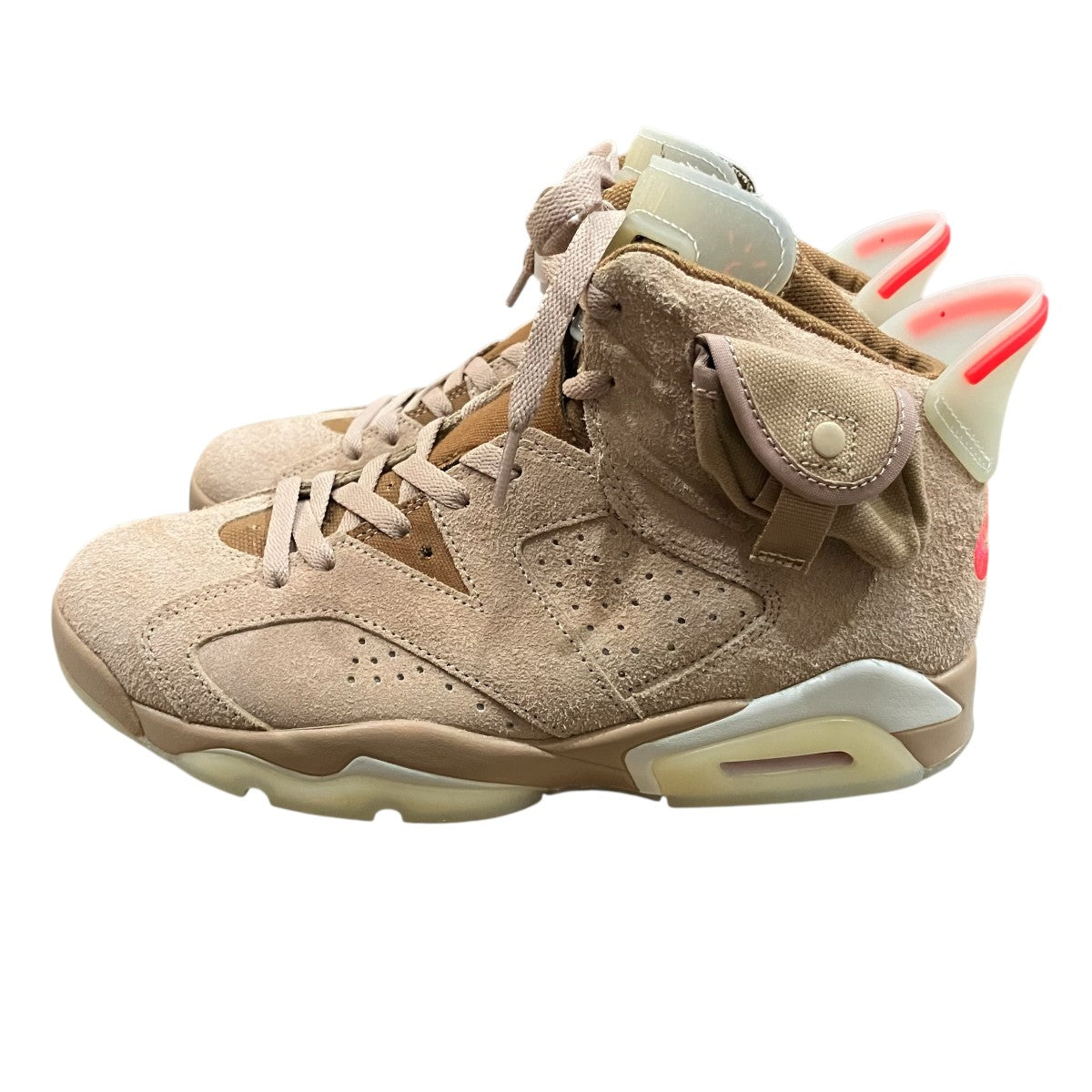 NIKE×TRAVIS SCOTT 「AIR JORDAN 6 RETRO SP」ハイカットスニーカーDH0690-200 古着・中古-2枚目のアイテム画像
