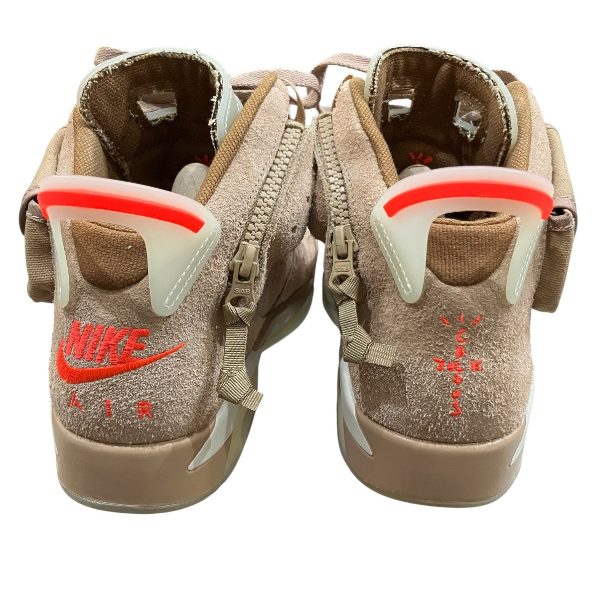 NIKE×TRAVIS SCOTT 「AIR JORDAN 6 RETRO SP」ハイカットスニーカーDH0690-200 古着・中古-4枚目のアイテム画像