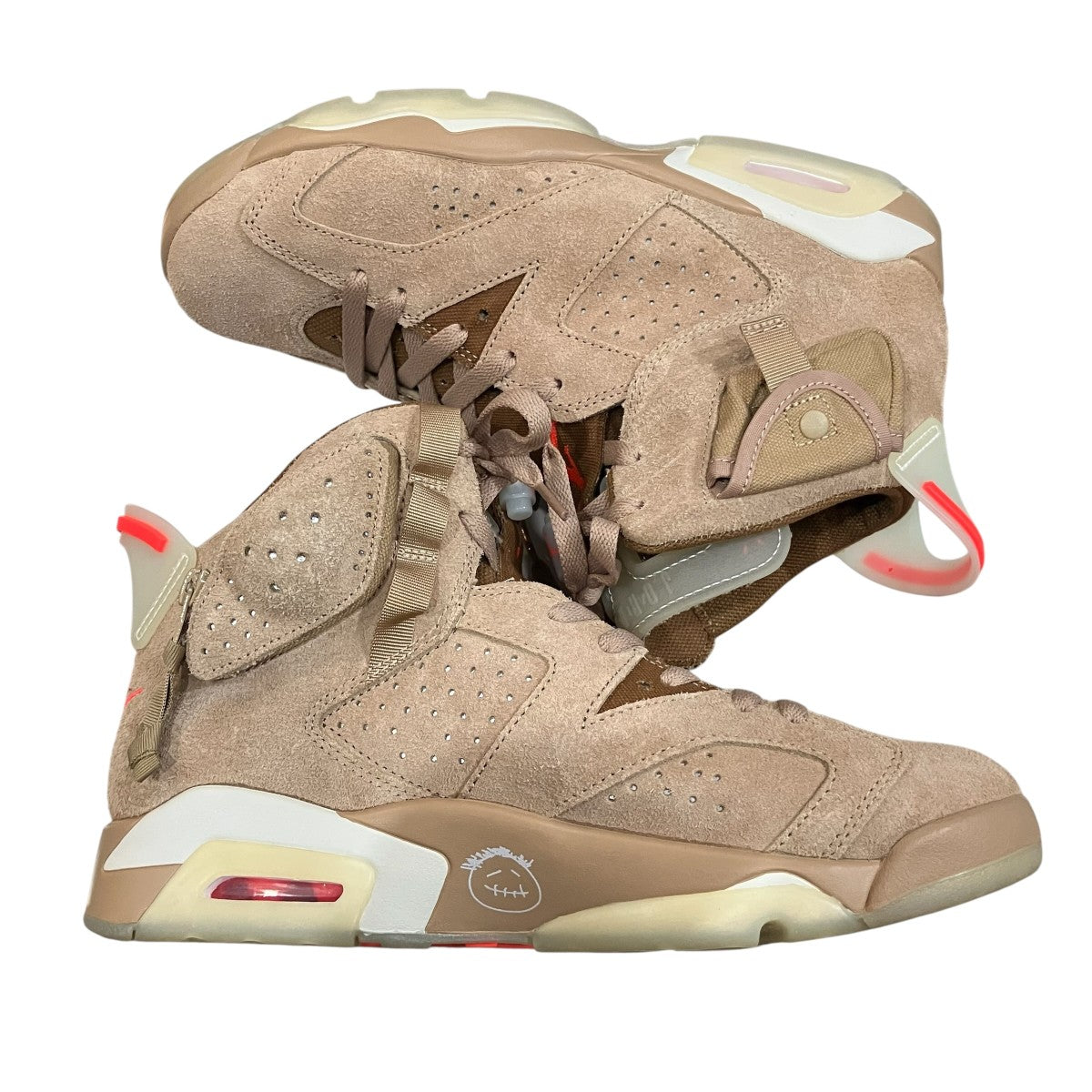 NIKE×TRAVIS SCOTT 「AIR JORDAN 6 RETRO SP」ハイカットスニーカーDH0690-200 古着・中古-5枚目のアイテム画像