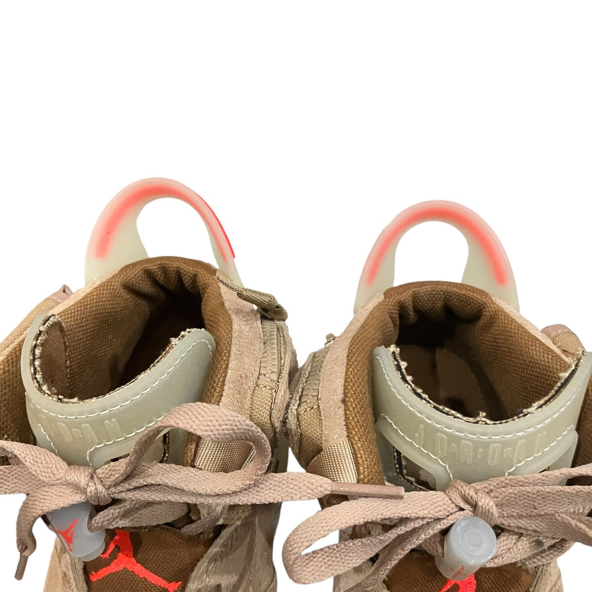 NIKE×TRAVIS SCOTT 「AIR JORDAN 6 RETRO SP」ハイカットスニーカーDH0690-200 古着・中古-7枚目のアイテム画像