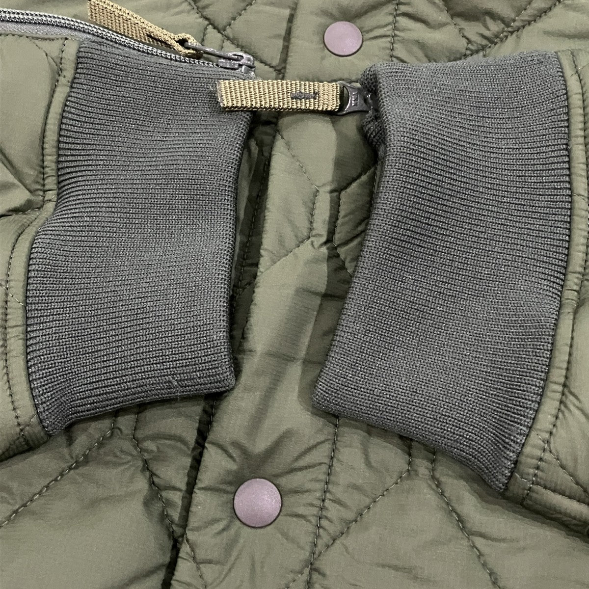 COLLARLESS BLOUSON キルティングジャケット