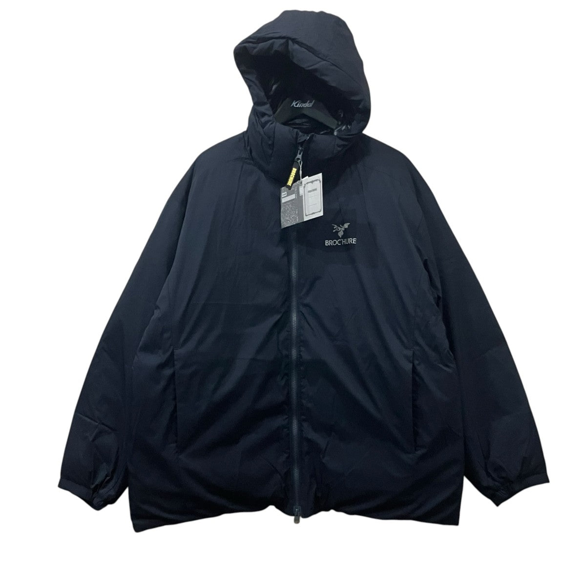 BROCHURE ARGENTUM HOODY フーデッドダウンジャケット 古着・中古-1枚目のアイテム画像