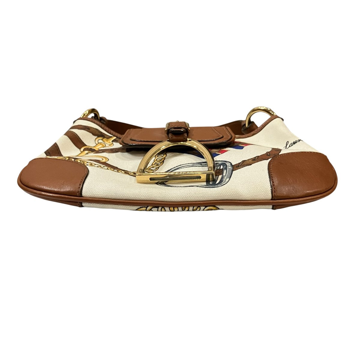 RALPH LAUREN 馬具柄ハンドバッグ 古着・中古-5枚目のアイテム画像